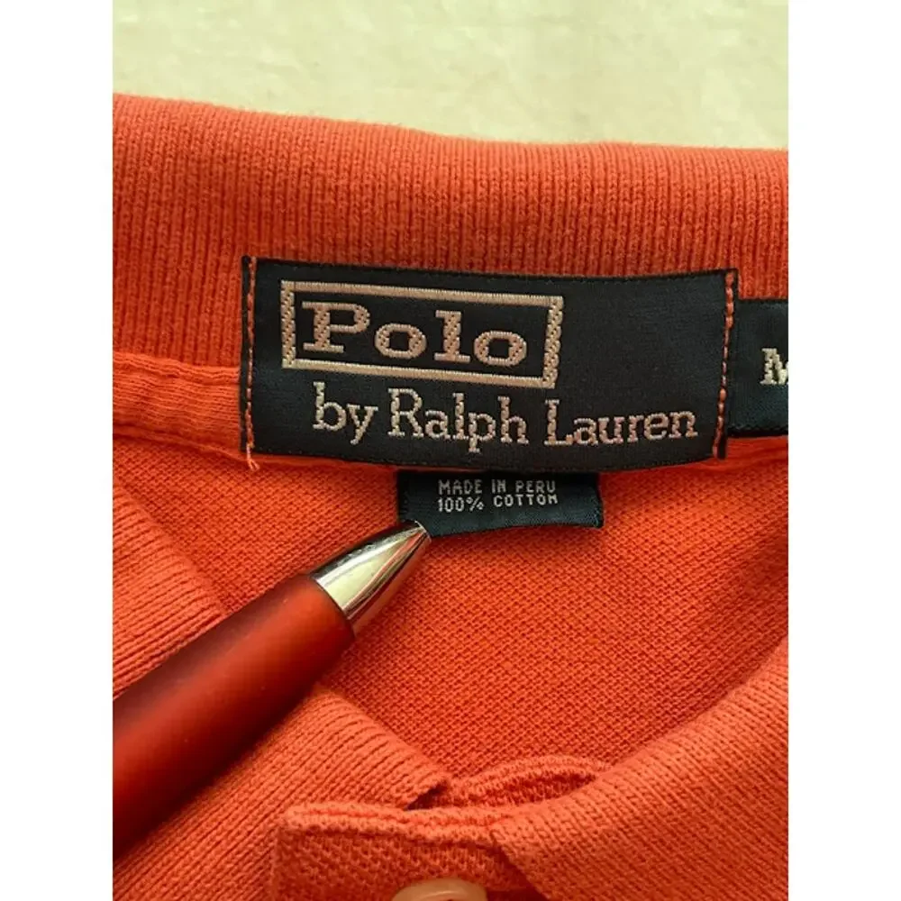 VTG 80’s Polo by Ralph Lauren Watermelon Short Sleeve Polo Shirt NWT